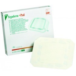 Wound Care 3M Tegaderm Pad Film Dressing Oval