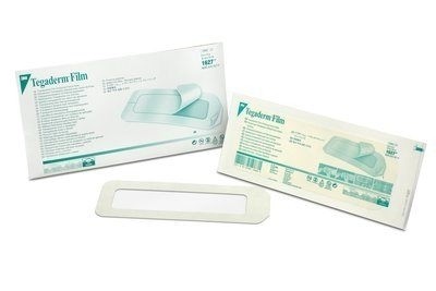 Wound Care, 3M Tegaderm Transparent Film Dressing, 8.5 X 10.5cm