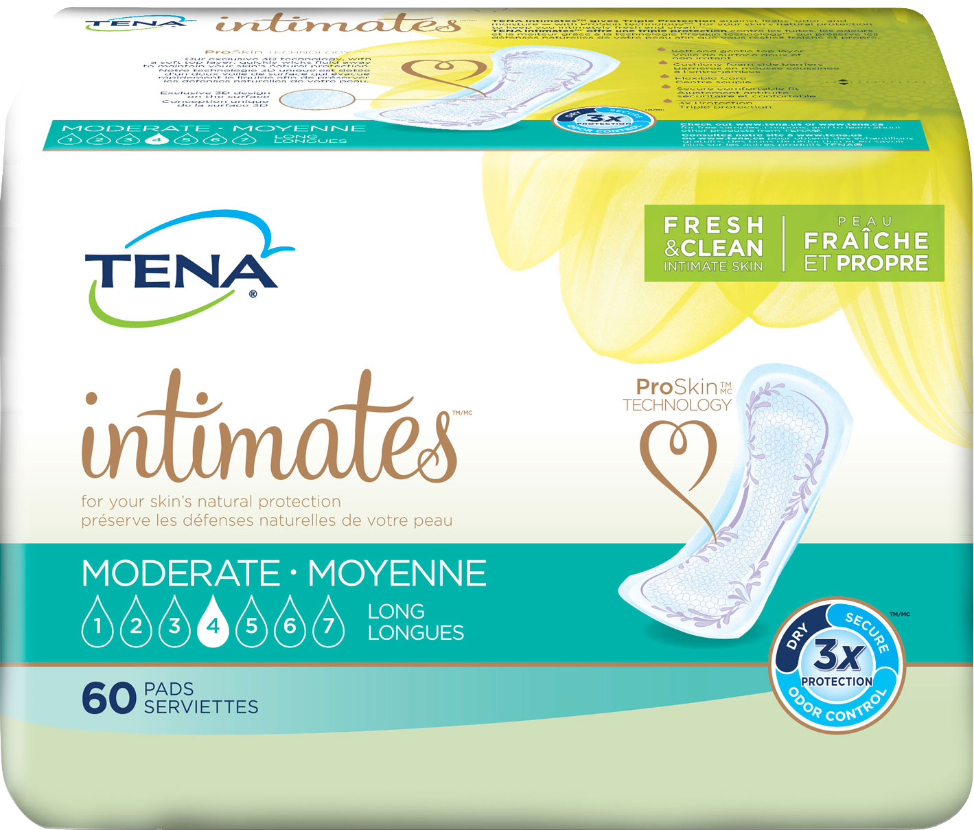 TENA Intimates Moderate Long Pads