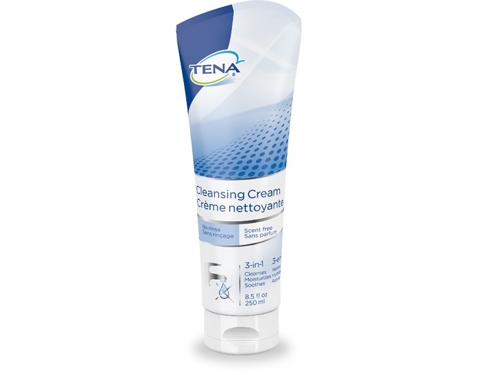 TENA Scent-Free Wash Cream, 250mL