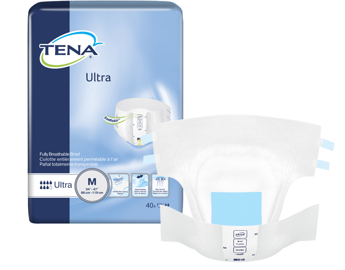 TENA Ultra Brief-Medium - Briefs - Incontinence - Products