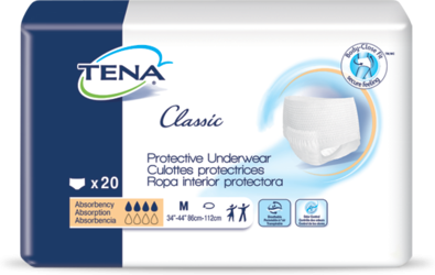 TENA Classic Protective Underwear, Large