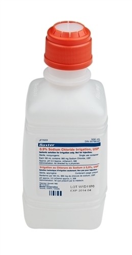 Normal Saline, 500mL Bottle