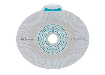 Ostomy-Flange, Sensura Click, 10-55mm CTF, Flat
