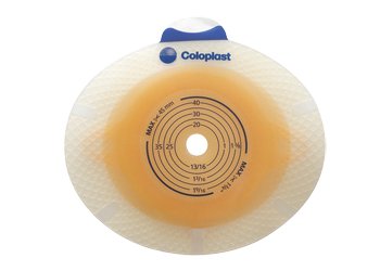 Ostomy-Flange, Coloplast Sensura, CTF, 10-45mm, Convexity, Red