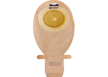 Ostomy-Drainable Pouch, Non-convex Sensura 1pc 5/8" - 1 3/4", Opaque