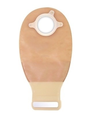 Ostomy-Drainable Pouch, 57mm, Tan, Natura