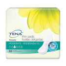 TENA Moderate Thin Pads, Long