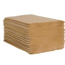 Single Fold Towels, Esteem Brown
