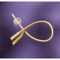 Catheters, Foley Catheter, 2-way, Silicone-coated, Medline
