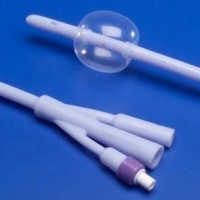 Catheters, Foley Catheter, 2-way, All Silicone, Kendall