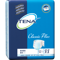 TENA Classic Plus Briefs, Large