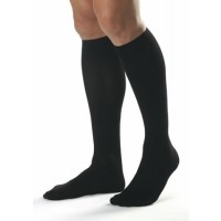 JOBST, forMen Knee High, 20-30 mmHg, Black, Medium