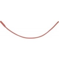 Catheters, Urethral Red Rubber, 12fr