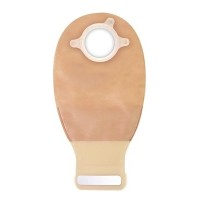 Ostomy-Drainable Pouch, 57mm, Tan, Natura